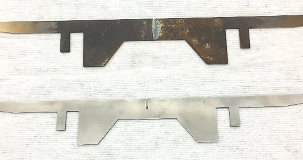 Corroded tools